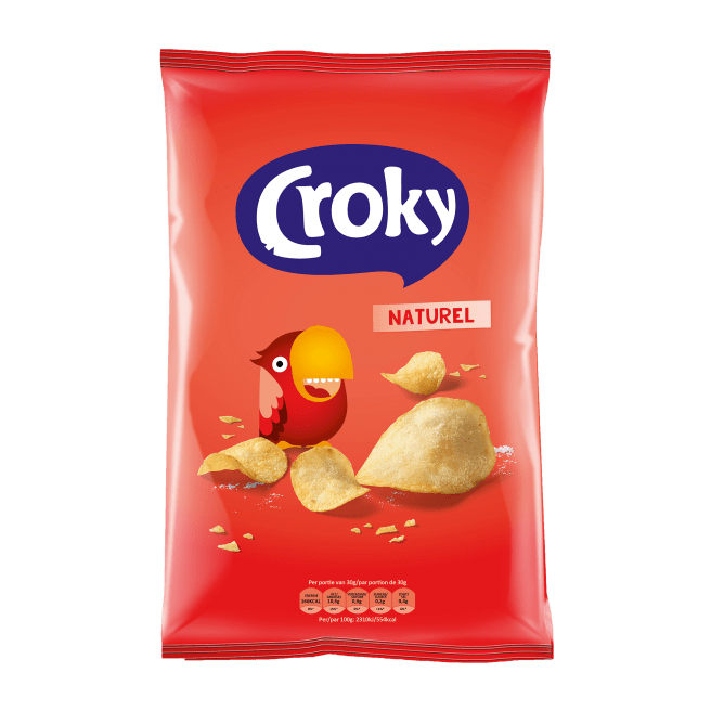 Chips Croky sel 20x40gr