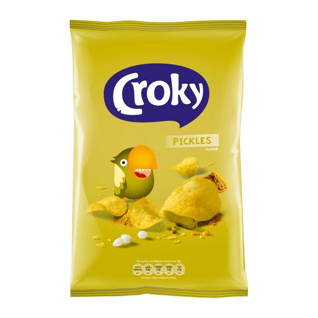 Chips Croky pickels 20x40gr