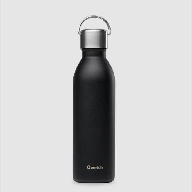 QWETCH GOURDE ACTIVE NOIR MATT 600 ML