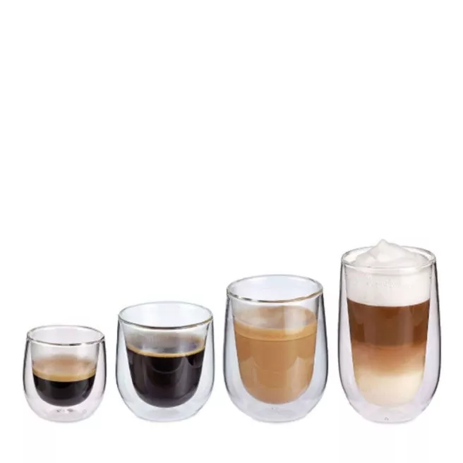 Verres à café "Cilio Verona" double paroi 75ml