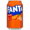 Fanta orange canettes 24x33cl