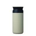 Mug de tranport "Kinto Tumbler" 350ml blanc/beige