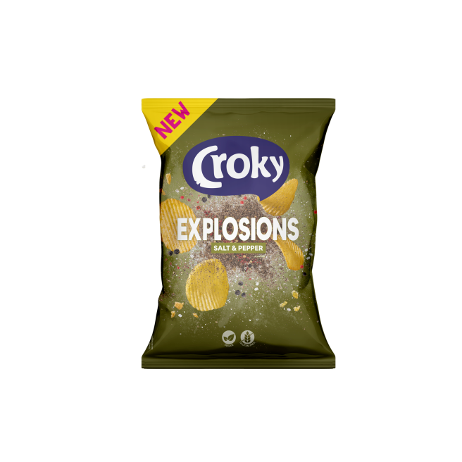 Chips Croky explosion poivreésel 20x40gr