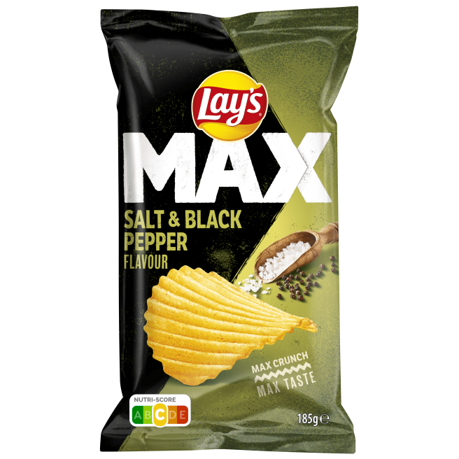 Chips "Lay's Max" poivre&sel 20x40gr